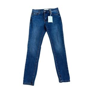 KanCan Women’s Mid-Rise Medium Wash Skinny Denim Jeans Size W9 28 NWT